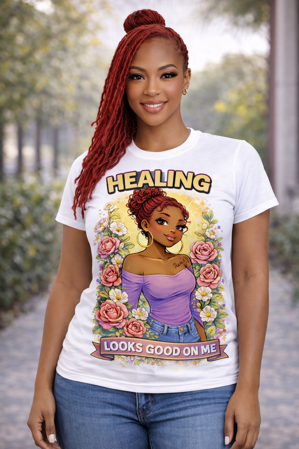 Healing custom t-shirt