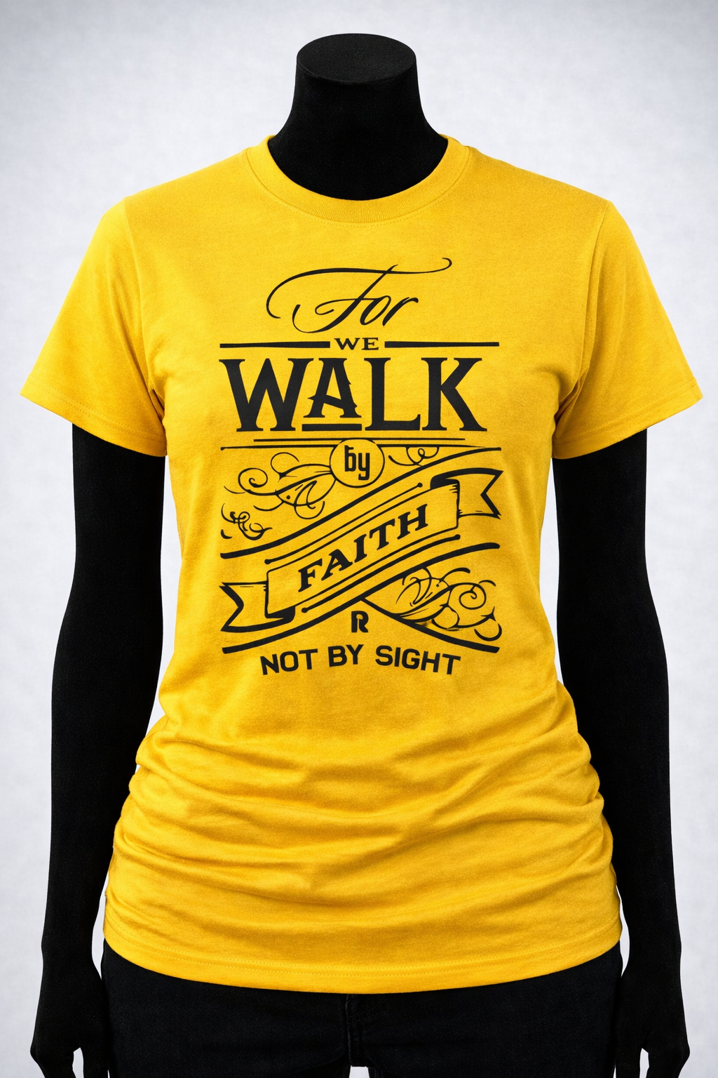 Custom T-shirt  walk by faith