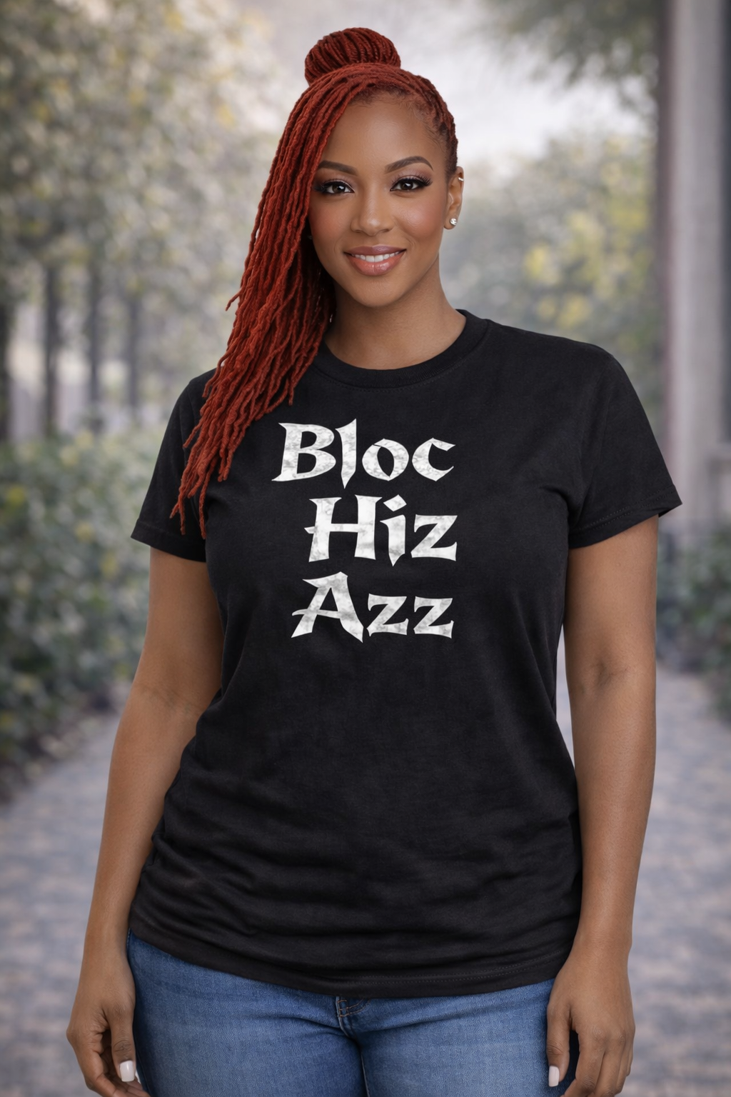 Bloc HIs Azz bold t-shirt design