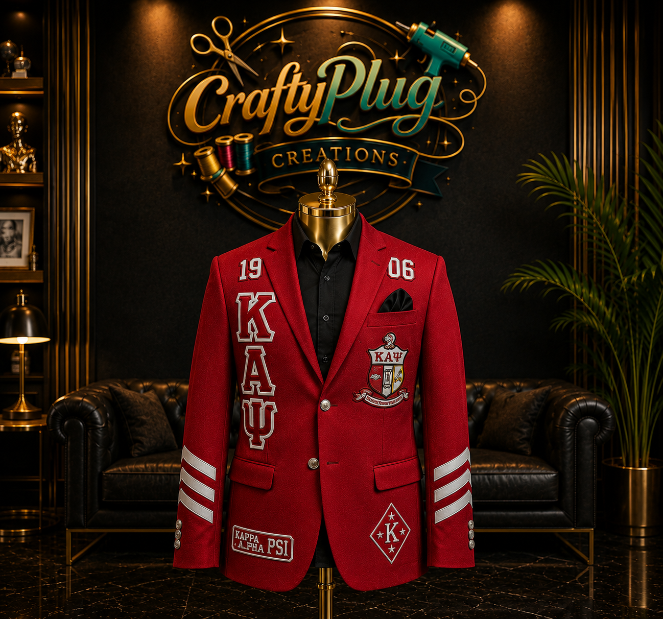 The Statement Piece custom fraternity  luxury blazer bold design