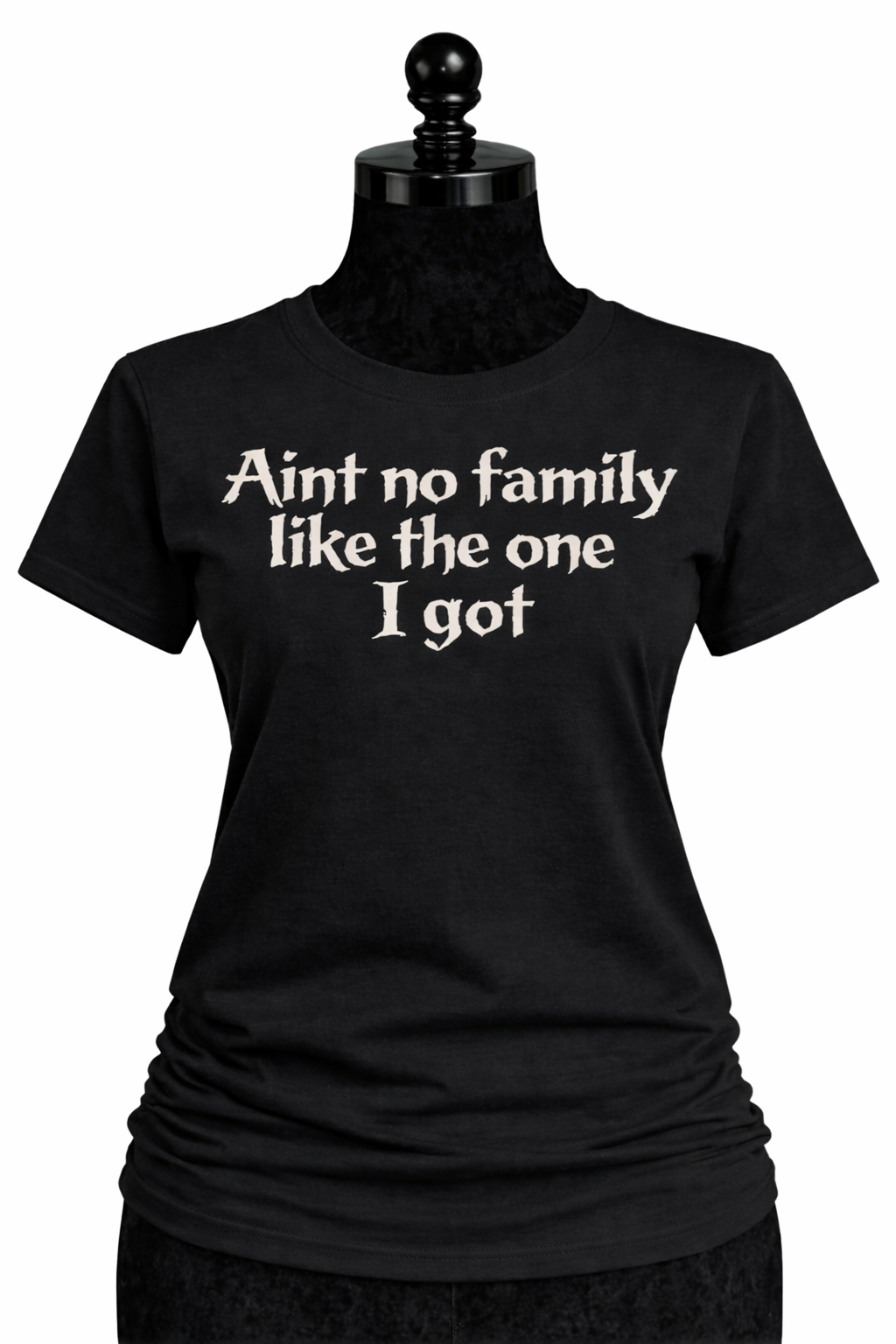 Aint no family like the one I got custom graphic t-shirt