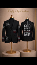 "Custom lux blazer for fashion-forward style"